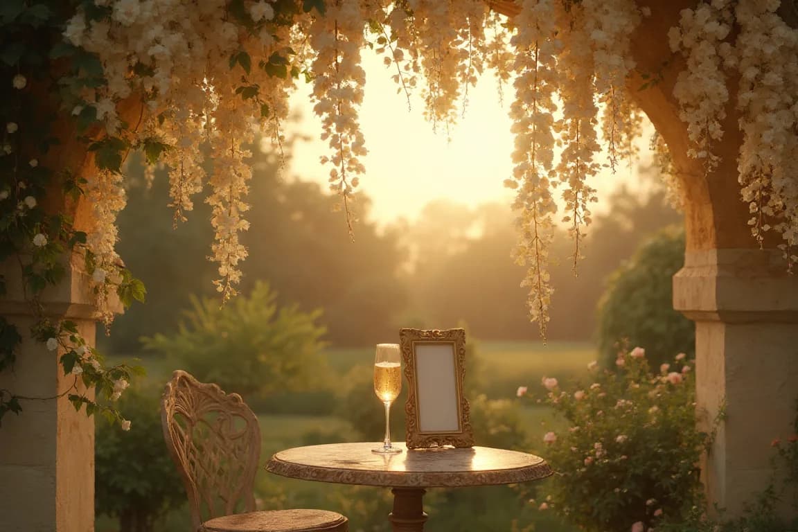 Golden Hour — the full story — digital invitation design