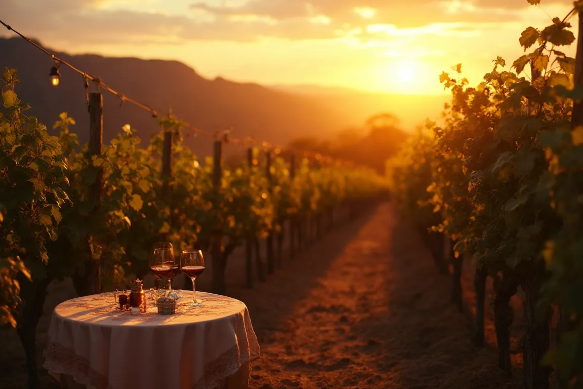 The Vineyard — the full story — digital invitation design